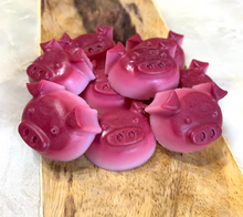 Load image into Gallery viewer, Strawberry Coconut Piglets Frozen Dog Treat